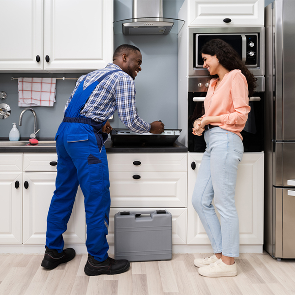 can you provide an estimate for cooktop repair before beginning any work in Champlain New York